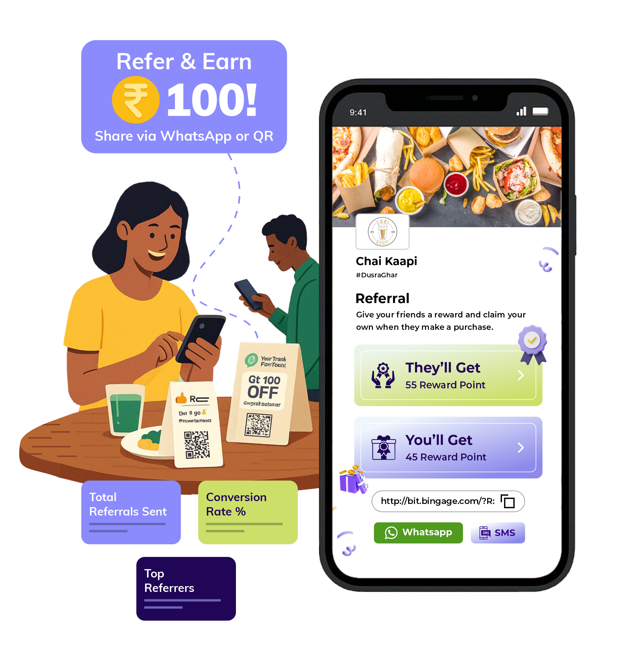 Bring new customers with the Referral Program